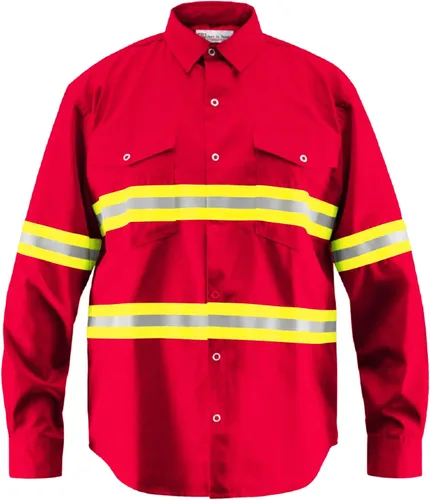 Miniatura 7 de Camisa de Seguridad de Alta Visibilidad Premium - Manga Larga