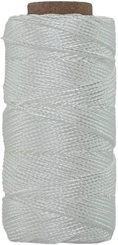 Miniatura 10 de Cordón SGT KNOTS número 18, retorcido, para albañil, cuerda para albañil de nailon, para trabajos de bricolaje, manualidades, uso comercial