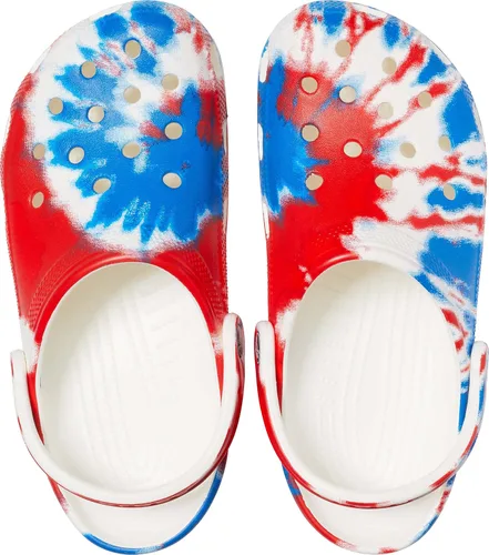 Miniatura 5 de Crocs - Zuecos clásicos de teñido anudado unisex para adultos