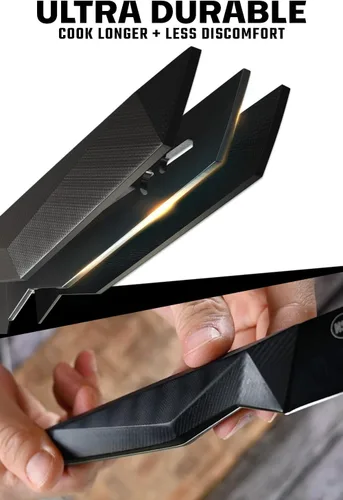 Miniatura 3 de Dalstrong - Shadow Black Series - Cuchillo de acero HC alemán con revestimiento de nitruro de titanio negro