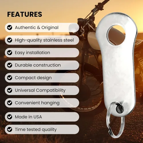 Miniatura 3 de Soporte de Campana Guardian Bell para Buena Suerte Campana para Motocicleta Sin Plomo Fabricado en EE.UU, Inoxidable