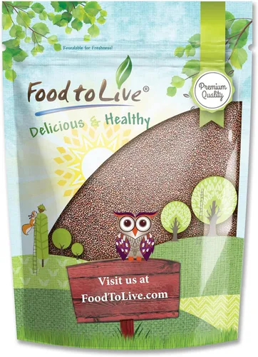 Food to Live Semillas de brócoli para brotar, 2 onzas – Veganas, Kosher, Sirtfood, a granel. Ricas en sulforafano, vitamina C, vitamina A. Ideal