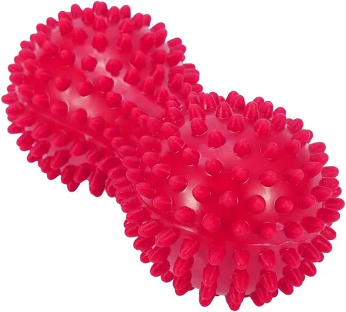 Miniatura 9 de Agatige Bola de lacrosse de masaje doble de cacahuete, bola de terapia con puntas para piernas, espalda, hombro, alivio muscular, masaje de tejido #1