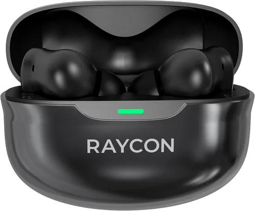 Miniatura 2 de Auriculares Raycon Pro inalámbricos Bluetooth con cancelación activa de ruido híbrida, modo de consciencia, 40 horas de batería, 6 micrófonos