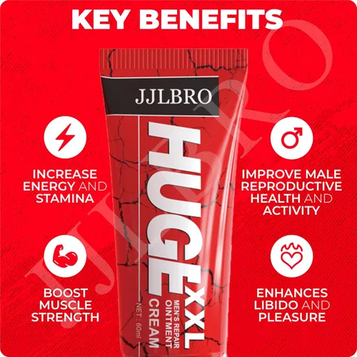 Gel Ultra Engrandecimiento XXL para Hombre – JJLBRO Crema de Crecimiento para Hombre Tamaño y Potencia