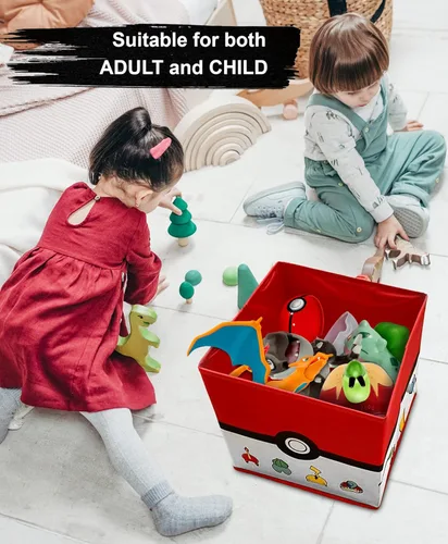 Miniatura 6 de Generic Caja de almacenamiento de dibujos animados de anime de 14 pies perfecta para juegos, fiestas, cumpleaños, tamaño grande