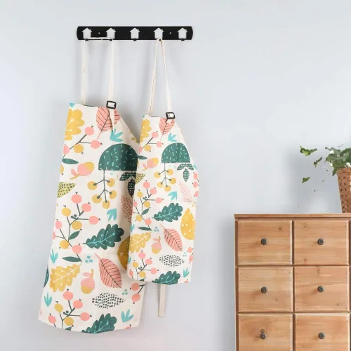 Miniatura 7 de Delantales a juego para niños y adultos, 2 delantales para mujeres y niños, delantal de cocina perfecto para mamá y yo