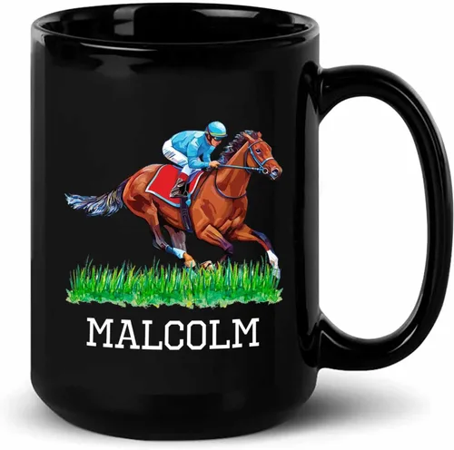 Miniatura 22 de Taza de café de fútbol personalizada con nombre, regalos para hombres, mujeres, amantes del fútbol, taza de cerámica negra personalizada de 11 onzas