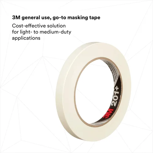 Miniatura 2 de Cinta adhesiva 3M Performance 201+, color marrón (tamaño personalizable)