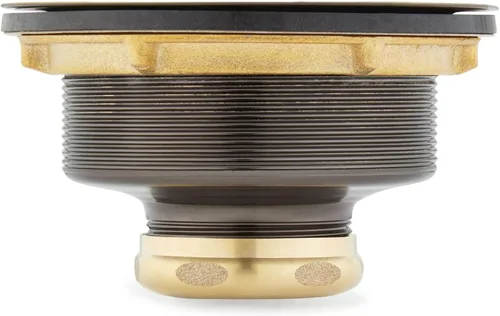 Miniatura 4 de Signature Hardware 480532 Colador de cesta de 4-1/2" con cordal - Oro cepillado
