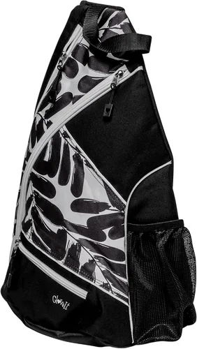 Glove It Bolsa tipo bandolera de 19 x 13 pulgadas. Bolsa de pickleball. Con correa ajustable, bolsa de zapatos con clip incluida, bolsa de