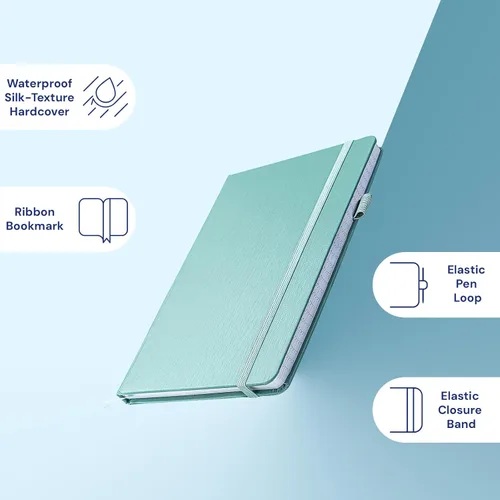 Miniatura 2 de ONAVIA Cuaderno de bolsillo A6, cuadernos pequeños de diario, 160 páginas de tapa dura mini bloc de notas para escribir, trabajo, escuela y toma