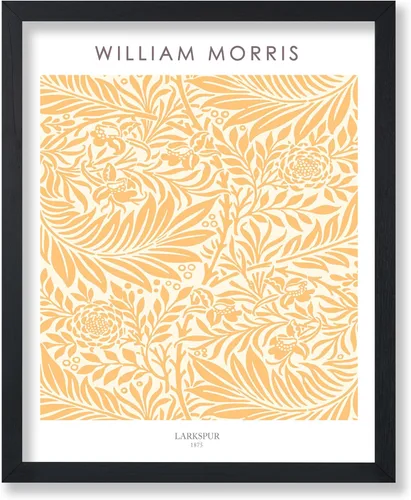 Miniatura 26 de Poster Master Póster vintage de William Morris, estampado de patrón retro de Santiago, arte de flores, arte de patrón textil, regalo para hombres