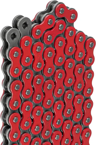 Miniatura 4 de Caltric Cadena de transmisión roja compatible con Honda Trx200Sx Fourtrax 200 2X4 1986 1987 1988