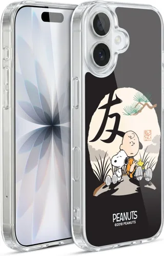 Miniatura 530 de Carcasa de gel para iPhone 7 Plus/iPhone 8 Plus, diseño de Snoopy Oriental de Peanuts, Badges