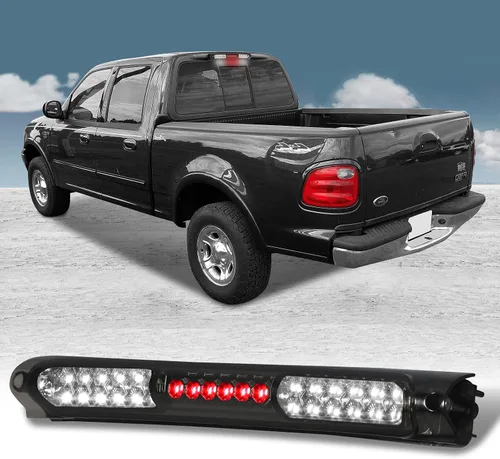 Miniatura 11 de Tercera tercera luz de freno trasera compatible con Chevy Trailblazer GMC Envoy Buick Rainier Ascender Bravada Center Cargo Trasera LED de montaje
