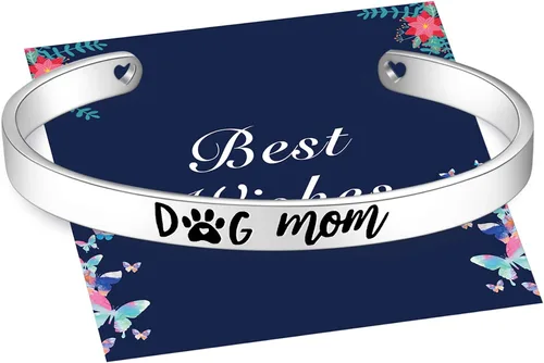 Miniatura 7 de Veeshy Pulseras de puño de mamá osa con cachorros para mujeres