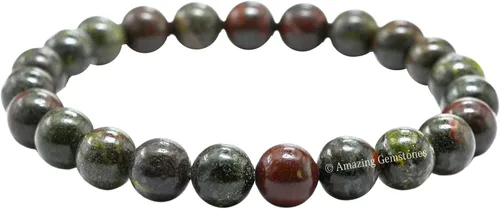 Miniatura 869 de Amazing Gemstone Pulsera de cristal para mujeres y hombres, pulsera de cristal curativo de protección, pulsera elástica con cuentas de piedras