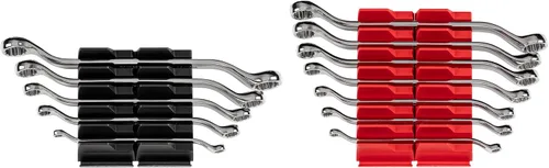 Miniatura 29 de TEKTON WBE24411 - Juego de llaves de extremo de caja con soporte de 45 grados, 11 unidades (6-32 mm)