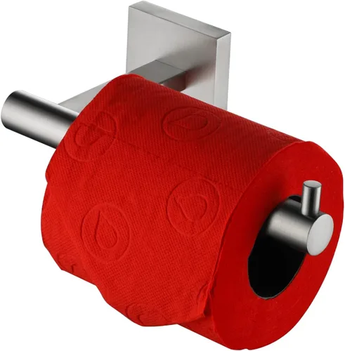 Miniatura 9 de KOKOSIRI Soporte de papel higiénico Dispensador de papel tisú para baño Portarrollos de baño Acero inoxidable dorado cepillado B2005BG Oro cepillado
