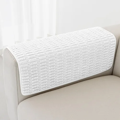 Miniatura 26 de Foxdecor Juego de 2 fundas antideslizantes para reposabrazos de sillón, fundas para reposabrazos de sillón, fundas para reposabrazos de sofá, fundas