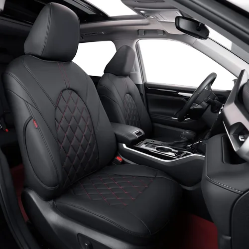 Miniatura 9 de Coverdream Fundas de Asiento Personalizadas para Honda Pilot EX-L, Edición Especial, Touring, Sport 2016 2017 2018 2019 2020 2021 2022-Segunda Fila