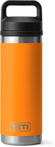 Miniatura 23 de YETI Rambler Botella de 18 oz, aislada al vacío, de acero inoxidable con tapa Chug, negro