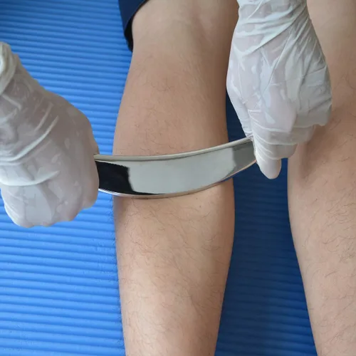 Miniatura 7 de IASTM Tool Gua Sha - Juego de 6 raspadores musculares de acero inoxidable para terapia de tejidos blandos y reducir brazos, piernas, espalda