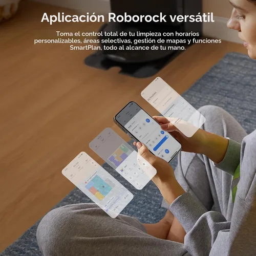 Miniatura 9 de roborock Serie Qrevo Robot Aspirador y Mop, Succión de 8000Pa, Actualizado desde Qrevo S, Cepillos Anti-enredo, Evitáción Inteligente de Obstáculos