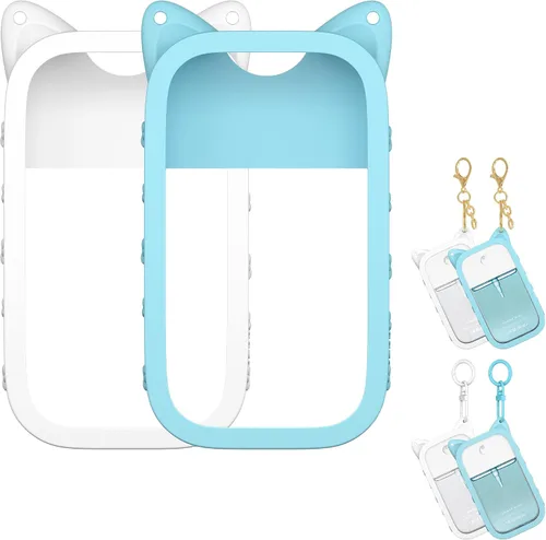 Miniatura 17 de Sonnorel Funda de silicona compatible con el spray desinfectante de manos Touchland (apto para 1 onza líquida/1.0 fl oz Ver)