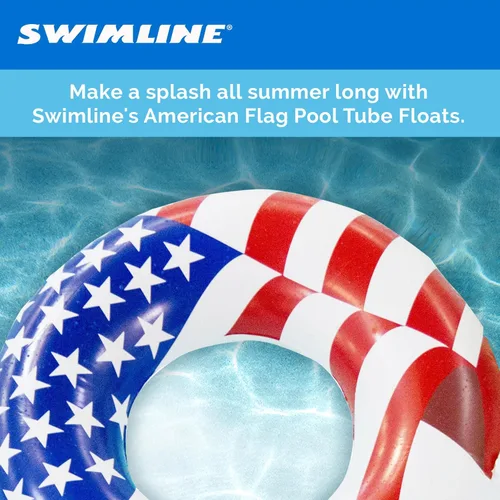 Miniatura 3 de Swimline Flotador de tubo de piscina Americana de 36" Americana Estados Unidos