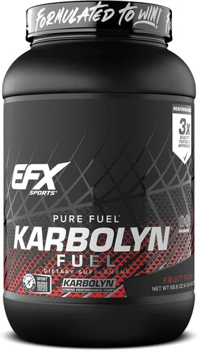 Miniatura 23 de EFX Sports Karbolyn Fuel Polvo de Carbohidratos de Absorción Rápida Carga de Carbohidratos, Energía Sostenida, Recuperación Rápida Libre