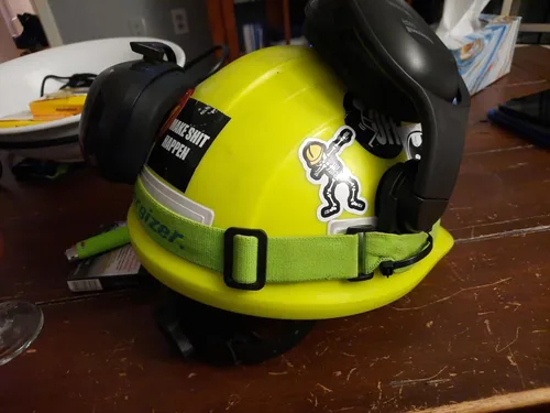 3 piezas de construcción esqueleto trabajador dabbing, casco adhesivo adhesivo casco etiqueta divertida