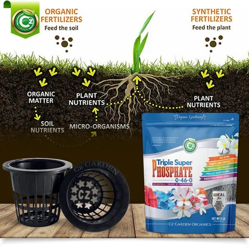 Miniatura 6 de Fertilizante triple súper fosfato 0-46-0 - Fabricado en Estados Unidos - Potenciador de floración - TSP alimento vegetal de fósforo puro