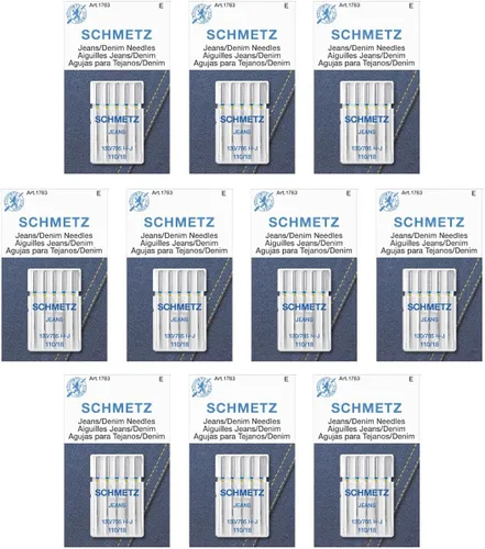 Miniatura 7 de Agujas para máquina Jean & Denim - Tamaño 18/110 5/Pkg