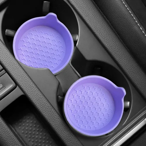 Miniatura 6 de 4 Paquetes Portavasos de Silicona para Portavasos de Automóvil, Portavasos para Portavasos de Automóvil, Portavasos Universales Extraíbles