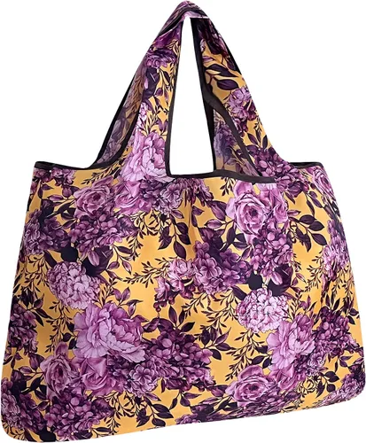 Miniatura 42 de allydrew Large Foldable Tote Nylon Reusable Grocery Bags