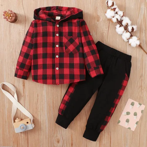 Miniatura 7 de Conjunto de sudadera con capucha y pantalones de manga larga para bebé niño
