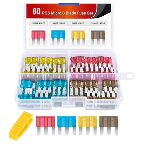 Miniatura 13 de Nilight 32 piezas de fusibles de hoja Maxi APX Fusibles de repuesto 20A 30A 40A 50A 60A 70A 80A 100AMP Kit de surtido para coches, camiones, RVs