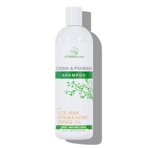 Champú para la psoriasis para el cuidado del cuero cabelludo, champú para el eccema para el alivio del cuero cabelludo, champú hidratante para la