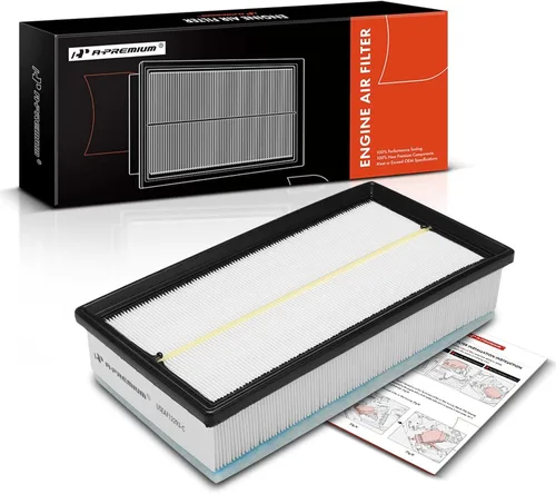 A-Premium Filtro de Aire del Motor Delantero Compatible con Volkswagen Atlas 2018-2023, Atlas Cross Sport 2020-2023, Reemplazo# 3QF129620