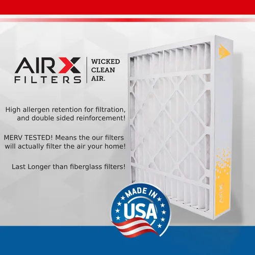 Miniatura 3 de AIRX FILTERS WICKED CLEAN AIR. Filtro de aire MERV 11 de 16 x 25 x 5 compatible con filtro de horno ReservePro 4511, paquete de 2