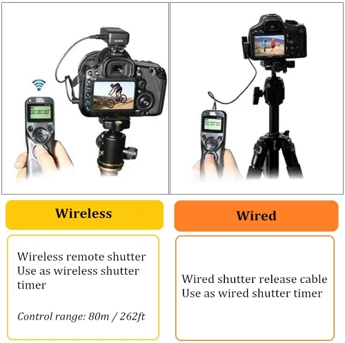Miniatura 4 de Pixel Remote Timer TW283-L1 Temporizador de liberación de obturador remoto para Panasonic S5 S1 G95 G91 G90 G9 G10 G70 GH3 GH4 GH5 GH6 GX7 G85 G81