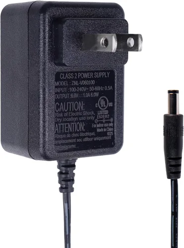 Cargador de 6 V para juguetes de paseo – Compatible con Kidzone, coches de parachoques, Flybar, la mejor opción de autos, adaptador universal de 6 V