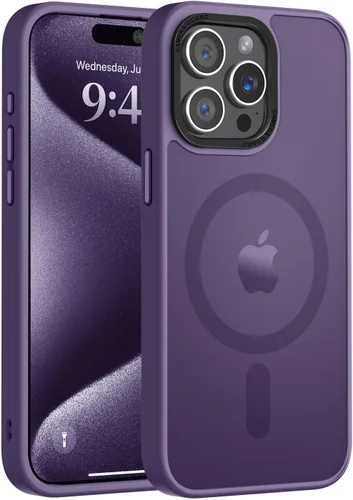 Miniatura 30 de Vooii Funda para iPhone SE 3ª/2ª/2020 con Magnético, Funda iPhone 8/7 [Compatible con Magsafe] [Diseño Integrado] Sensación de Agarre Cómoda Delgada