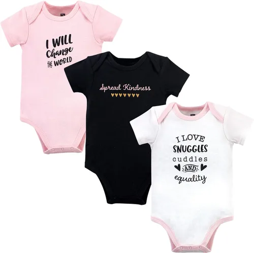 Miniatura 213 de Hudson Baby baby-girls Cotton Bodysuits 3-pack