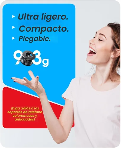 Miniatura 7 de Jononser Soporte magnético de teléfono con ventosa para Magsafe, soporte magnético ajustable de 360° para teléfono de automóvil, soporte plegable