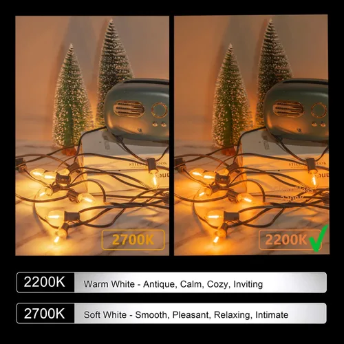 Miniatura 4 de Ampolletas de luz nocturna C7 E12 LED, bombillas LED de repuesto C7, velas de ventana y bombillas para lámpara de sal, base de candelabro E12, 0.6W