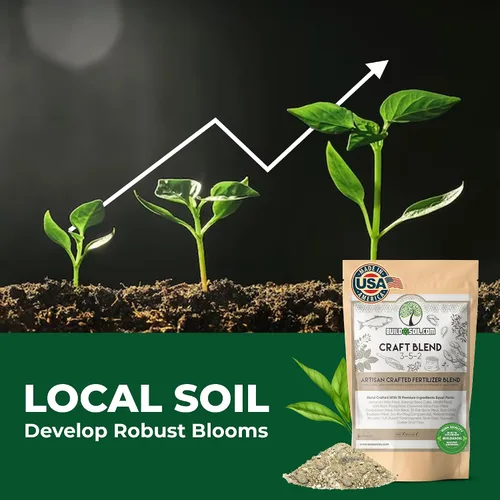 Miniatura 2 de BuildASoil Fertilizante para huerto de vegetales y alimentos orgánicos para plantas Fertilizante orgánico hecho a mano con 15 ingredientes