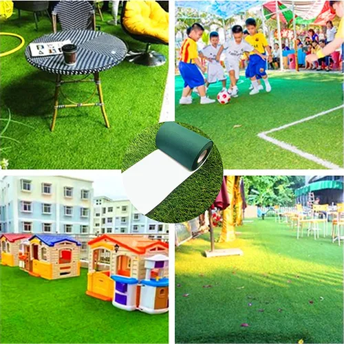 Miniatura 7 de Cinta adhesiva de costura autoadhesiva de 6 pulgadas x 16 pies (5.9 in x 16.4 ft) para deportes ligeros y paisajes césped artificial (un solo lado)